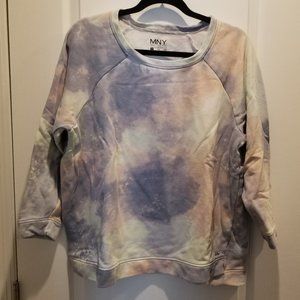 Marc New York Performance Line Purple, Pink, & Blue Sweatshirt in Size 1X